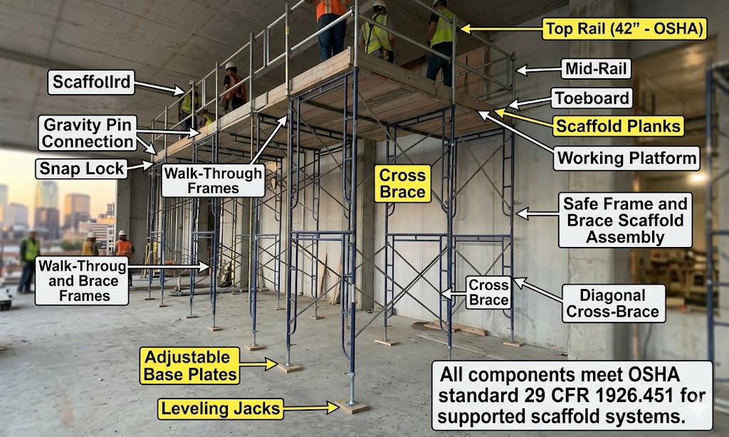Frame & Brace Scaffolding