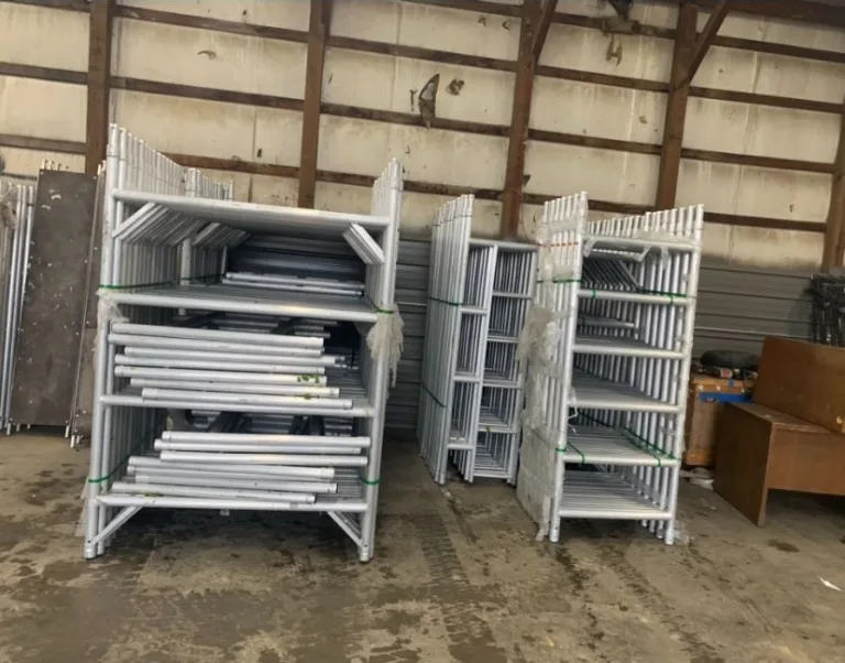 New Aluminum Scaffold And Scaffold Plank Selling As Used Equipment. - image 3